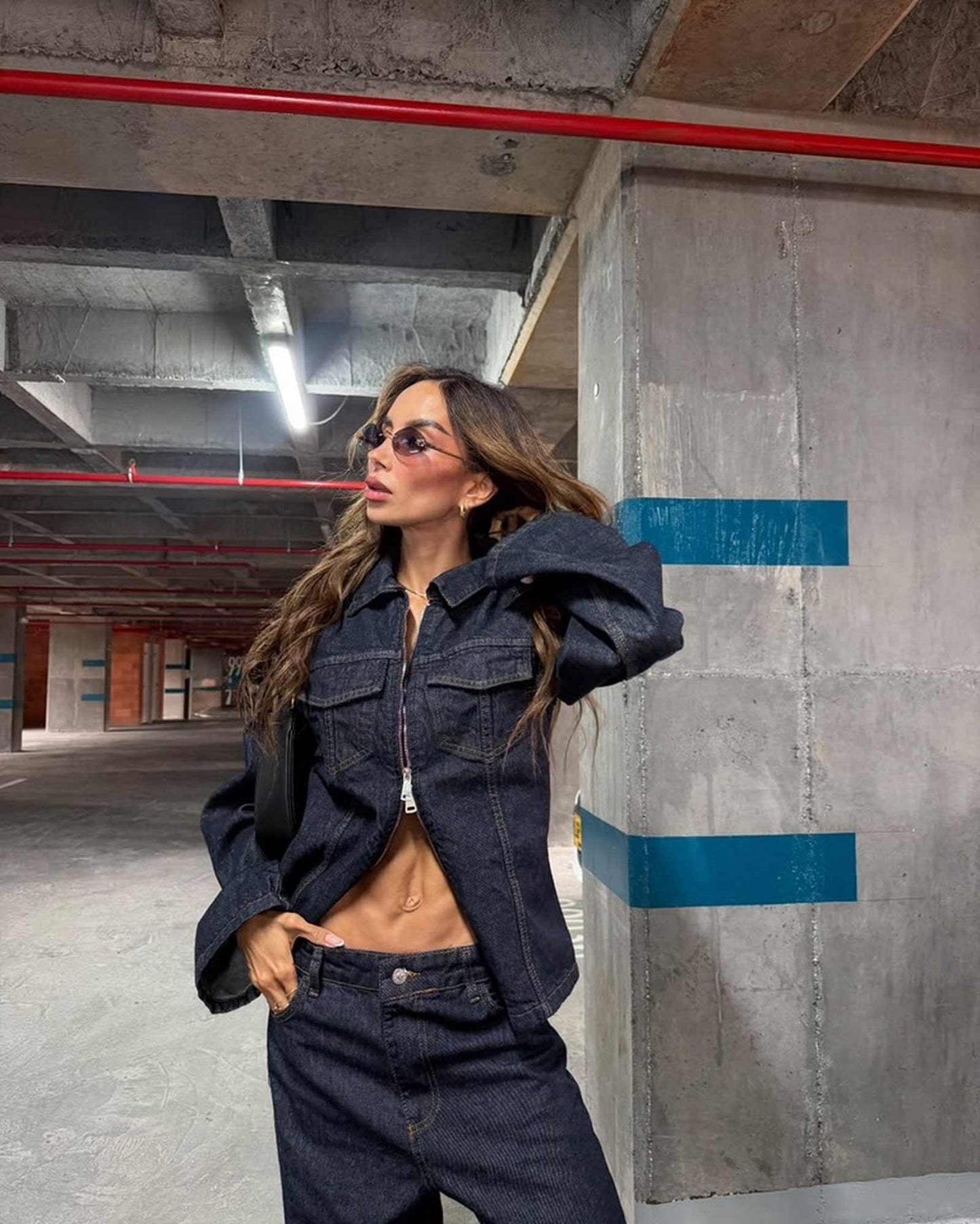 CHAQUETA DENIM FLOW