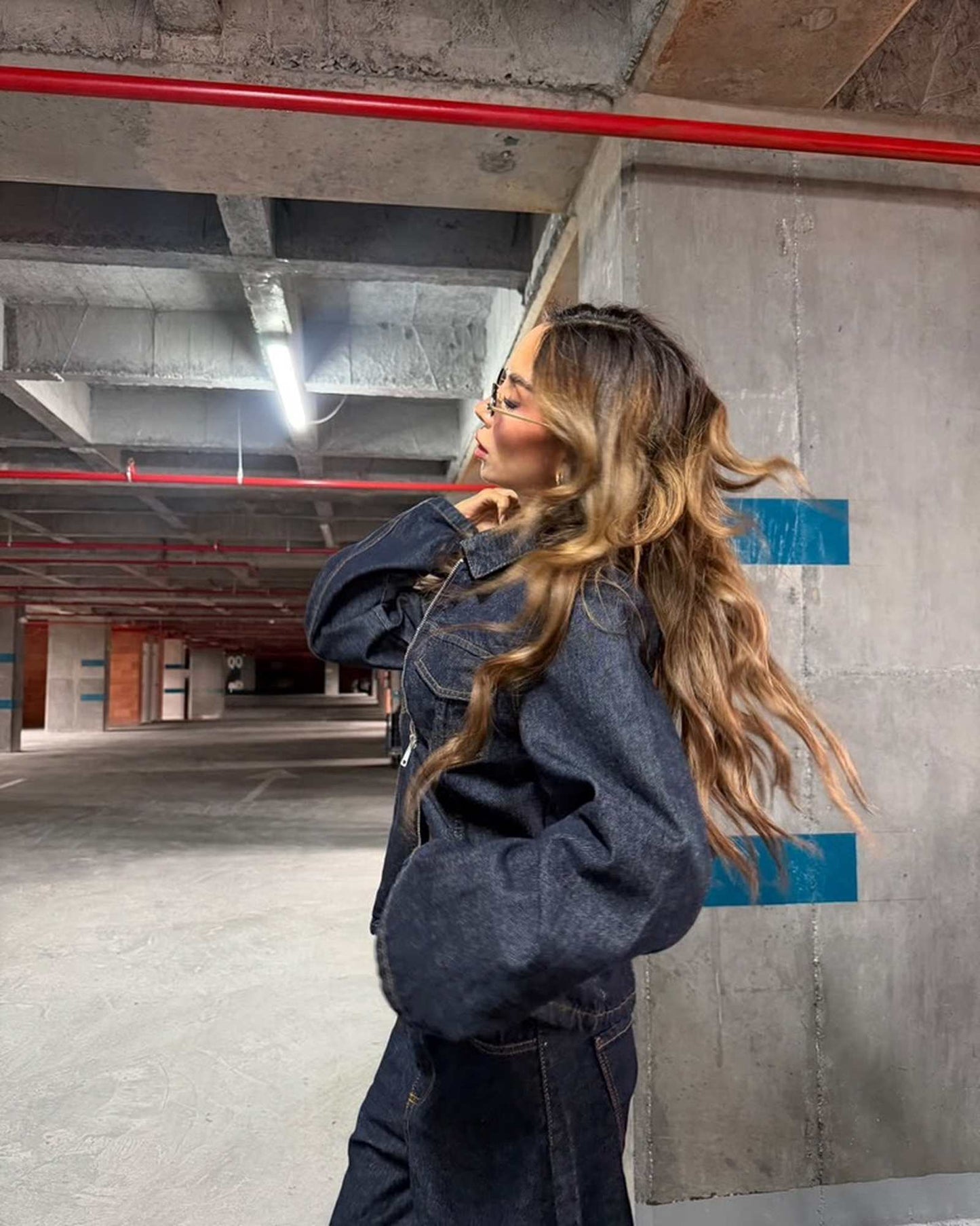 CHAQUETA DENIM FLOW