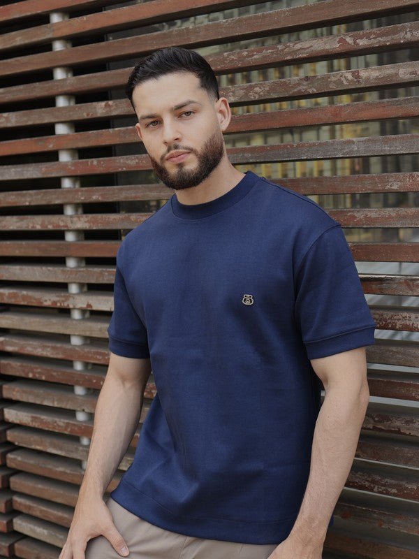 Camiseta Azul Marino Básica