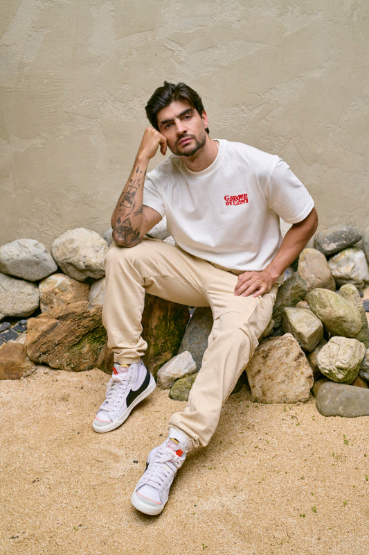 MEN’S JOGGER PANTALÓN CARGO KAKI