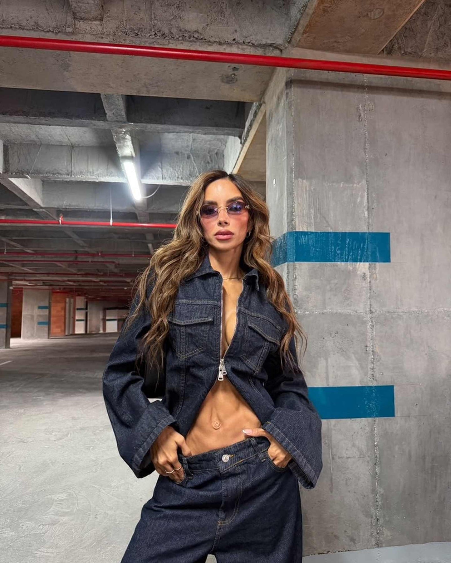 CHAQUETA DENIM FLOW