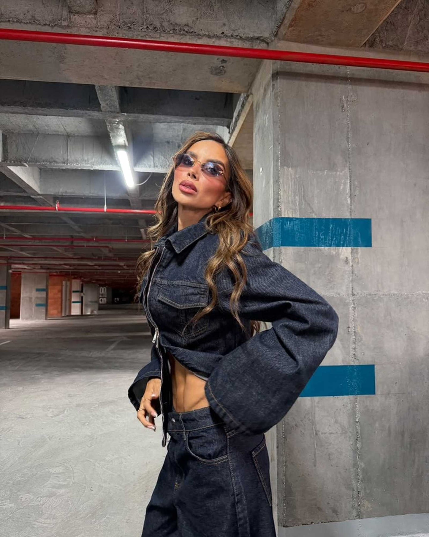 CHAQUETA DENIM FLOW