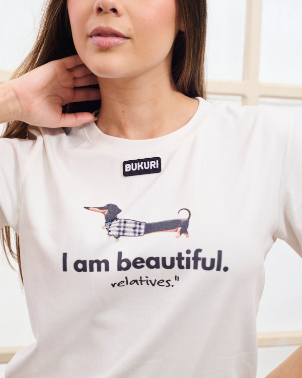 CAMISETA I AM BEAUTIFUL