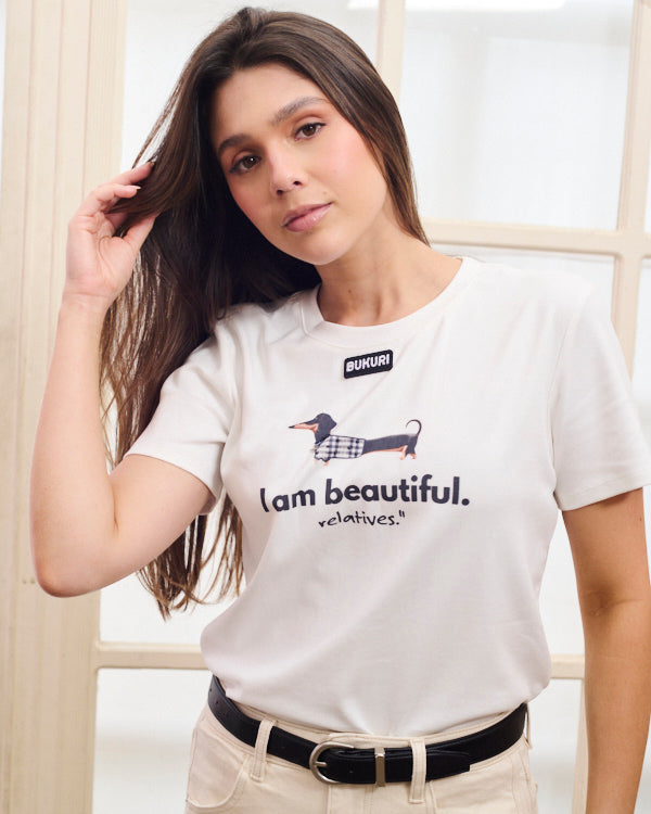 CAMISETA I AM BEAUTIFUL