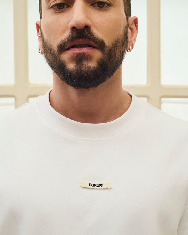 CAMISETA MASCULINA CLASICA BLANCA