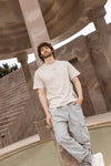 Mens t-shirt clásica bukuri gris