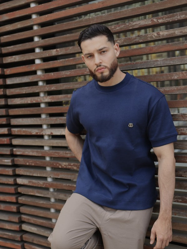 Camiseta Azul Marino Básica