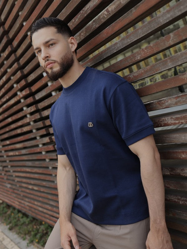 Camiseta Azul Marino Básica