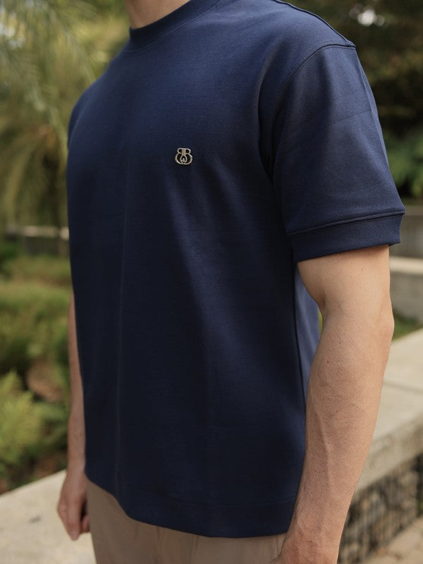 Camiseta Azul Marino Básica