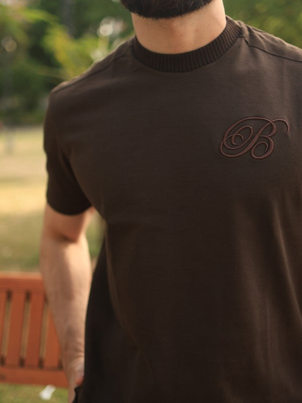 Camiseta Café Bordado Bukuri