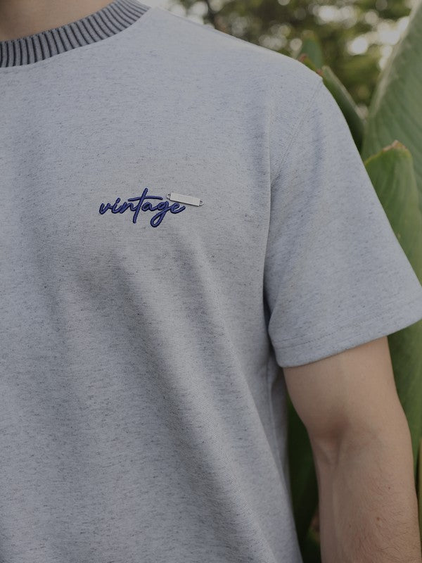 Camiseta Gris Vintage