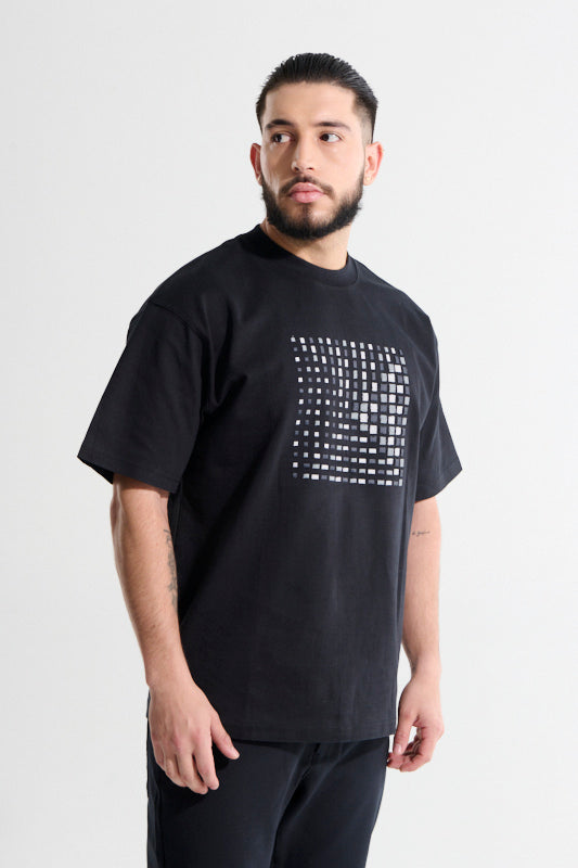 Camiseta hombre clásica cuadrado