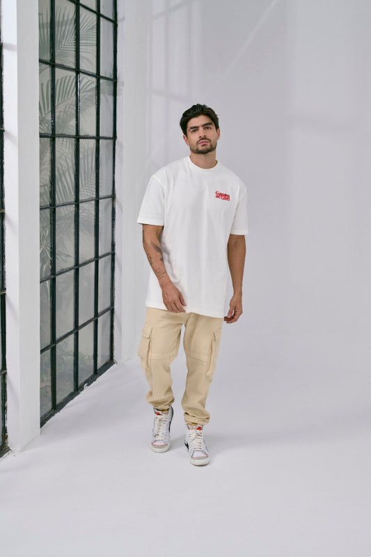 MEN’S JOGGER PANTALÓN CARGO KAKI