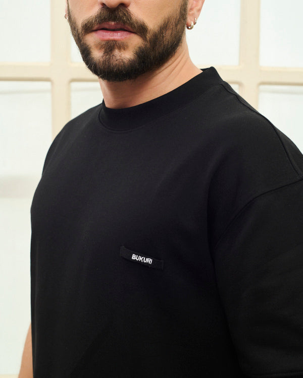 CAMISETA MASCULINA CLASICA NEGRA