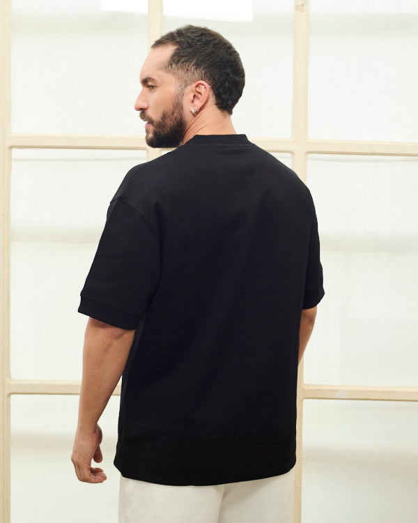 CAMISETA MASCULINA CLASICA NEGRA