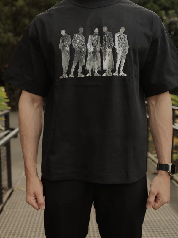 Camiseta Oversize Negra GLOOM