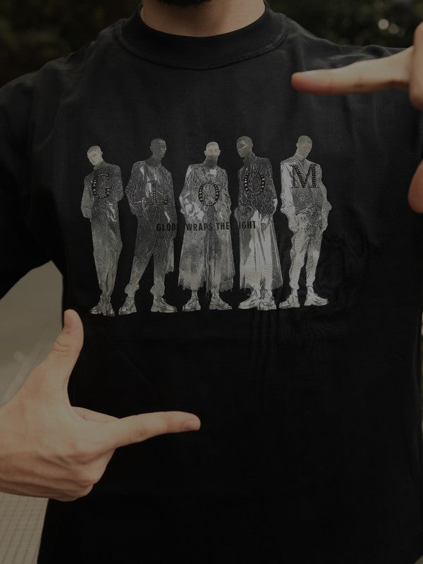 Camiseta Oversize Negra GLOOM