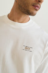 Camiseta hombre patchwork espalda