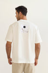 Camiseta hombre patchwork espalda