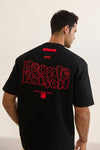 Camiseta hombre people negra