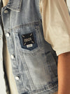 Camiseta Oversized  sobrepuesto chaleco BKR