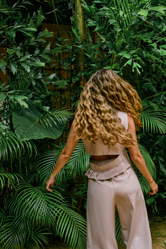 Chaleco ruche diseño posterior (PRE ORDER)