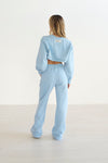 Hoodie blue bkr corto