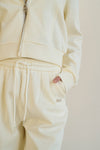 Conjunto capota en blonda
