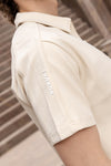 Men's polo set beige