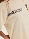 Camiseta Oversized  deeper beige