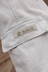 Men's jogger pantalón cargo gris