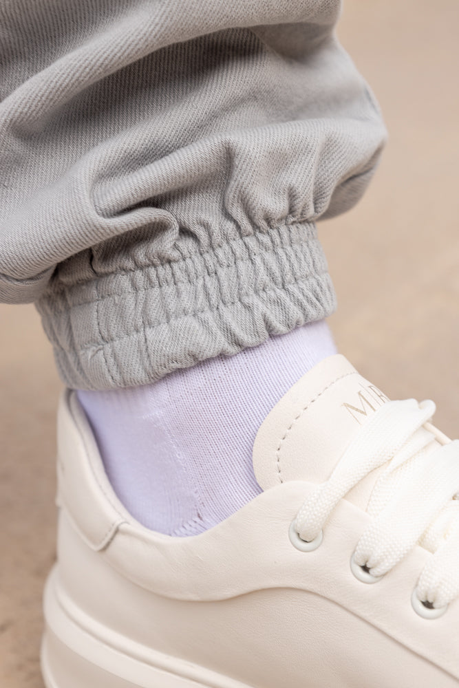 Men's jogger pantalón cargo gris