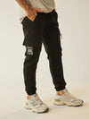 Mens pantalón  warning negro