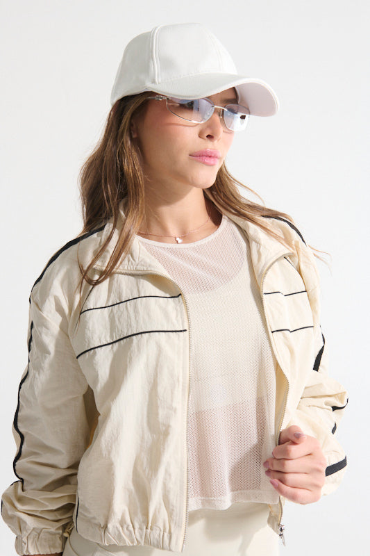 Bomber jacket parachute