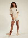 Camiseta Oversized  deeper beige