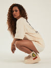 Camiseta Oversized  deeper beige