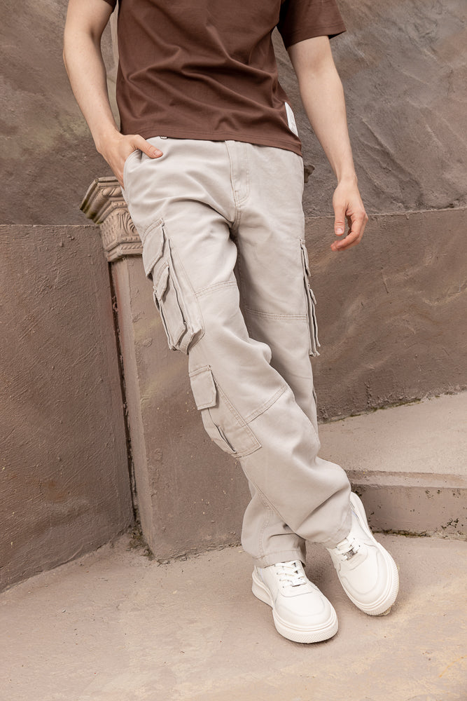 Men's jogger pantalón bota recta