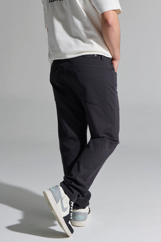 PANTALÓN CLÁSICO MASCULINO GRIS OSCURO