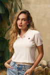 tipo polo textura blanca (pre order)