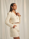 Short lineas laterales beige