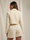 Short lineas laterales beige