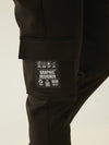 Mens pantalón  warning negro