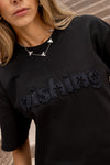 Unisex t-shirt wishing negro